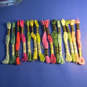 15-DMC 25 Mouline Special 8M Embroidery Thread 3000 Series Assorted Colors LOT#6 - Picture 1 of 4