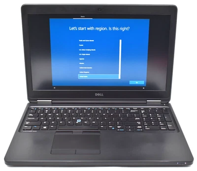 15.6" Dell LATITUDE E5550 Laptop i5-5300U @ 2.30GHz 8GB RAM 256GB SSD Win 10 Pro - Image 1 of 4