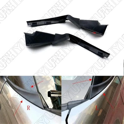 Front Wiper Diversion Cover Plate Left & Right Fit for For Nissan Kicks 2016-20 - Image 1 of 4
