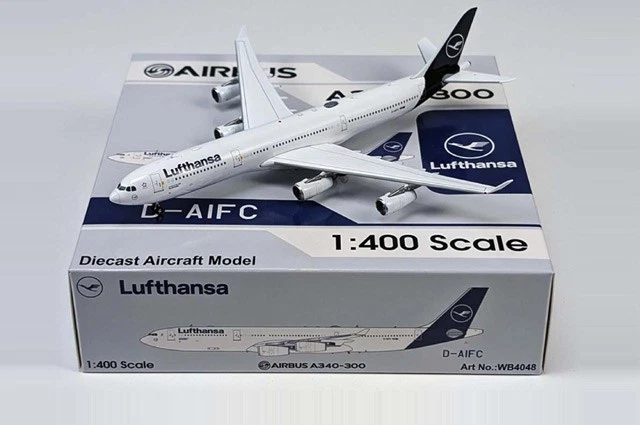 WB4048 Aviation 400 A330-300 1/400 Modelo D-AIFC Lufthansa con soporte Foto 1 de 1