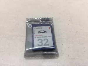 Canon SDC-32M 32 gb Secure Digital Memory Card SD Powershot Cameras NIB - Picture 1 of 1