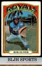 1972 Topps #57 Bob Oliver  Kansas City Royals (A)