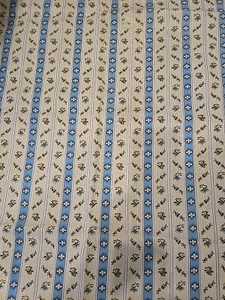 Waverly Heirloom Documents Fabric Panel Old Sturbridge Village Floral 33×56" - Picture 1 of 3