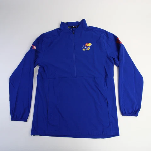Kansas Jayhawks adidas Jacket Men's Blue Used Cover