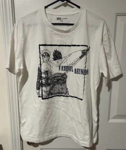 Naruto: "Reunion of Naruto and Sasuke" - Uniqlo UT Archive - White L Men Tee - Picture 1 of 4
