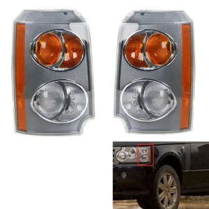 Pair Corner Lamp Turn Signal Light For Land Rover Range Rover L322 2003-2005 - Picture 1 of 10