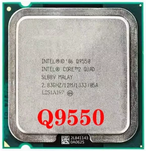 Intel Core 2 Quad Q9550 CPU 4-Core 2.83GHz LGA775 Processor - Picture 1 of 3