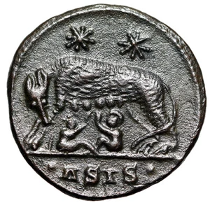 Rome City Commemorative "She Wolf Suckling Romulus and Remus" Siscia - Picture 1 of 5