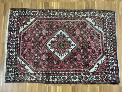 ORIENTTEPPICH HANDGEKNÜPFT TEPPICH AUS WOLLE 164x109cm FLORALES DESIGN - Bild 1 von 4