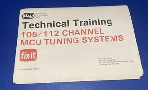 Phillips Company Technical Training 105/112 Channel Tuning Systems schematics - Picture 1 of 2
