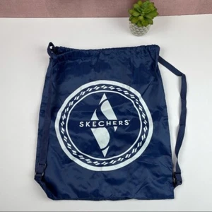 Skechers Navy Blue White Black Bag Lightweight - Picture 1 of 6