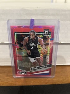 2023-24 Panini Donruss Optic - Kawhi Leonard #95 Pink Hyper Prizm - Picture 1 of 2