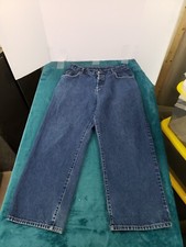 Hurley Mens BlueStraight Jeans Size 34x28 Denim Pants 100% Cotton Casual Comfort