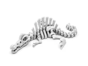 Estatuilla Esqueleto Spinosaurus Impresa en 3D - Decoración Esqueleto Dinosaurio - Imagen 1 de 6