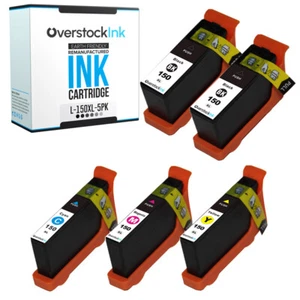 Paquete de 5 cartuchos de tinta de impresora compatibles OSI 150XL para Lexmark Pro715 Pro915 S310 - Imagen 1 de 1