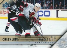 2005-06 Upper Deck #442 DANY HEATLEY - Ottawa Senators Nuremberg Ice Tigers