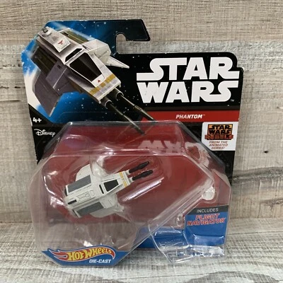 2014 Hot Wheels Star Wars Rebels PHANTOM Diecast CKJ65 Disney W Flight Navigator - Image 1 of 4