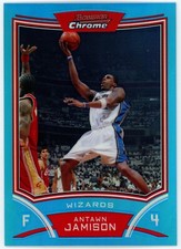 2008-09 Bowman Chrome Blue Refractor Antawn Jamison 89/99 #76