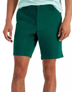 Club Room Men's Stretch Shorts Classic Fit Pine Green - Picture 1 of 5