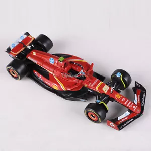1/43 2024 F1 Ferrari SF-24 Model Car Metal Diecast Toy Vehicle Carlos Sainz 55 - Picture 1 of 6