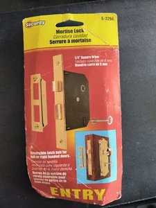 Kit de montaje de cerradura de mortaja interior estilo vintage Prime-Line E 2294 llave de acero fundido - Imagen 1 de 2