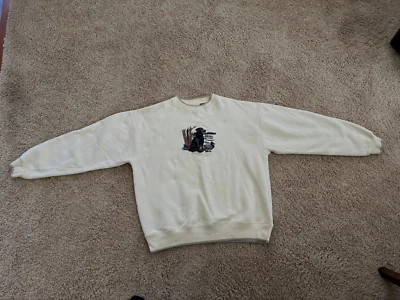 Clearwater Outfitters Mens Sweatshirt Duck Hunting Dog W/Decoy Duck Size L - Image 1 of 4