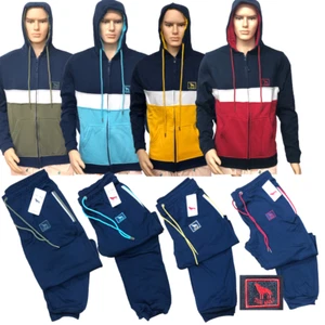 Men's Designer Tracksuit Top And Bottoms Set | Final Clearance Sale RRP £125 - Picture 1 of 3