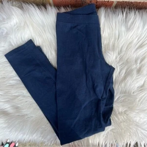 Navy Blue Girl’s Kid’s Leggings - Picture 1 of 2
