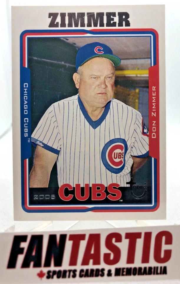 Don Zimmer #19 2005 Topps Retired Signature Edition - Chicago Cubs - Image 1 of 2