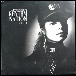 JANET JACKSON "RHYTHM NATION 1814" 1989 VINYL LP ALBUM SP 3920 R&B ~RARE~ HTF - Picture 1 of 6