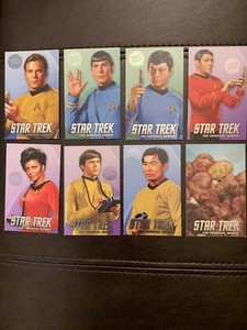 Dave & Busters Star Trek Card set WITH RARE Tribbles (8 total cards)