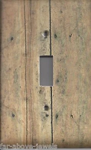 Light Switch Plate & Outlet Covers RUSTIC WOOD PLANKS PATTERN - Picture 1 of 26