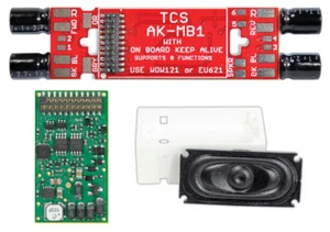 Train Control Systems TCS 1775 WOW KIT WDK-ATL-1 DCC Sound Decoder Conversion ki - Picture 1 of 2