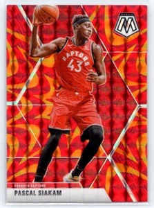 Pascal Siakam 2019-20 Panini Mosaic Reactive Orange #19 - Picture 1 of 2
