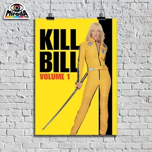 Kopie D' Autor Poster Kill Bill 1 Movie Film Quentin Tarantino Uma Thurman Kult - Bild 1 von 1