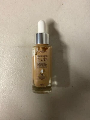 Suero de tinte hialurónico desnudo L'Oreal Paris True Match 2-3 LUZ/pálido 1,0 fl OZ Foto 1 de 2