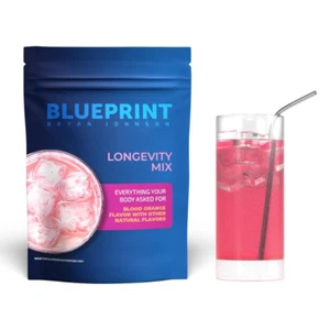Blueprint Bryan Johnson Longevity Mix - Muscle Builder & Recovery (Blood Orange) - Picture 1 of 10