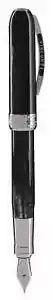 Visconti Rembrandt grey-black fountain pen steel Medium nib MIB - Picture 1 of 4