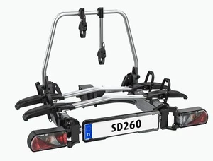 LAS Eufab Flügeltür Kupplungsträger SD260 für 2 Fahrräder E-Bike schiebbar - Afbeelding 1 van 9