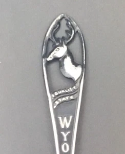 Wyoming - Vintage Souvenir Spoon Collectible - Picture 1 of 3