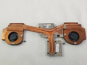 Menge 2 Dell D1HY2 Precision 7730 Kupfer 4-polig BGA 1440 Laptop CPU Lüfter mit - Bild 1 von 6