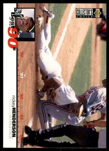 1995 Upper Deck Collectors Choice Best of the 90s Rickey Henderson Oakland
