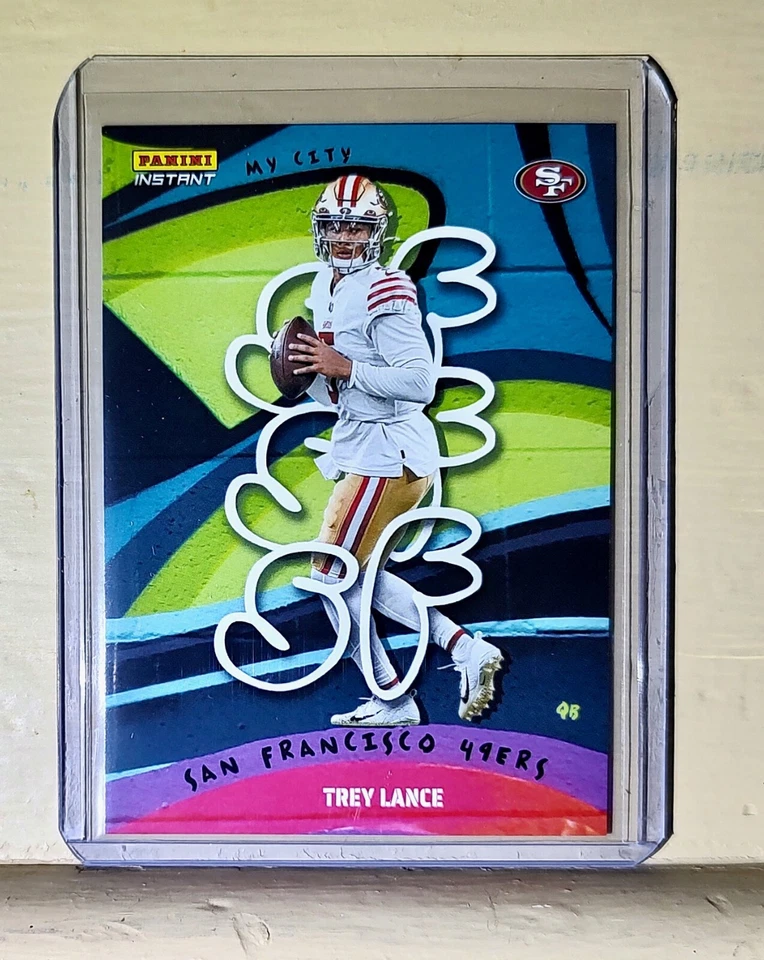 Trey Lance 2022 Panini NFL MyCity #28 Football Card 1/1860 - Image 1 of 2