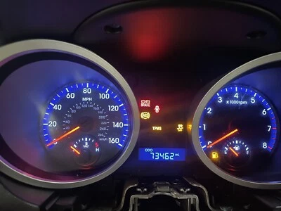 HYUNDAI GENESIS 2010-2012 CUPÉ VELOCÍMETRO CUADRO DE INSTRUMENTOS 73462 millas Foto 1 de 4