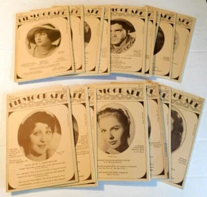 Complete Run FILMOGRAPH - 17 ISSUES from VOL.1, No.1 to VOL.5, NO.1 - Movie Hist - Picture 1 of 8