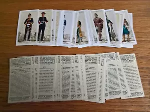 Players cigarette cards: Uniforms of the Territorial Army 1939 full set loose - Foto 1 di 1