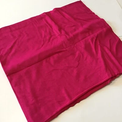 Fuschia Tubular Fabric 36" x 39" Knit Stretch Material Sewing Crafts DIY - Image 1 of 4
