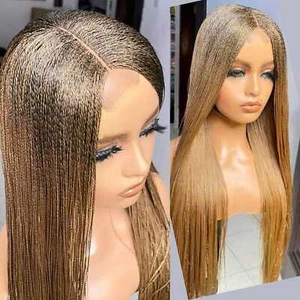 Needle Size Micro twist wig, Nano Braids Senegalese Twist wig Million Braids - Picture 1 of 5