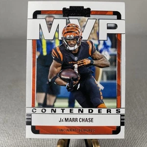 JAMARR CHASE 2022 Panini Contenders #MVP-JCH MVP Emerald Cincinnati Bengals - Picture 1 of 7