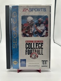 Bill Walsh College Football (Sega CD, 1993) Cib